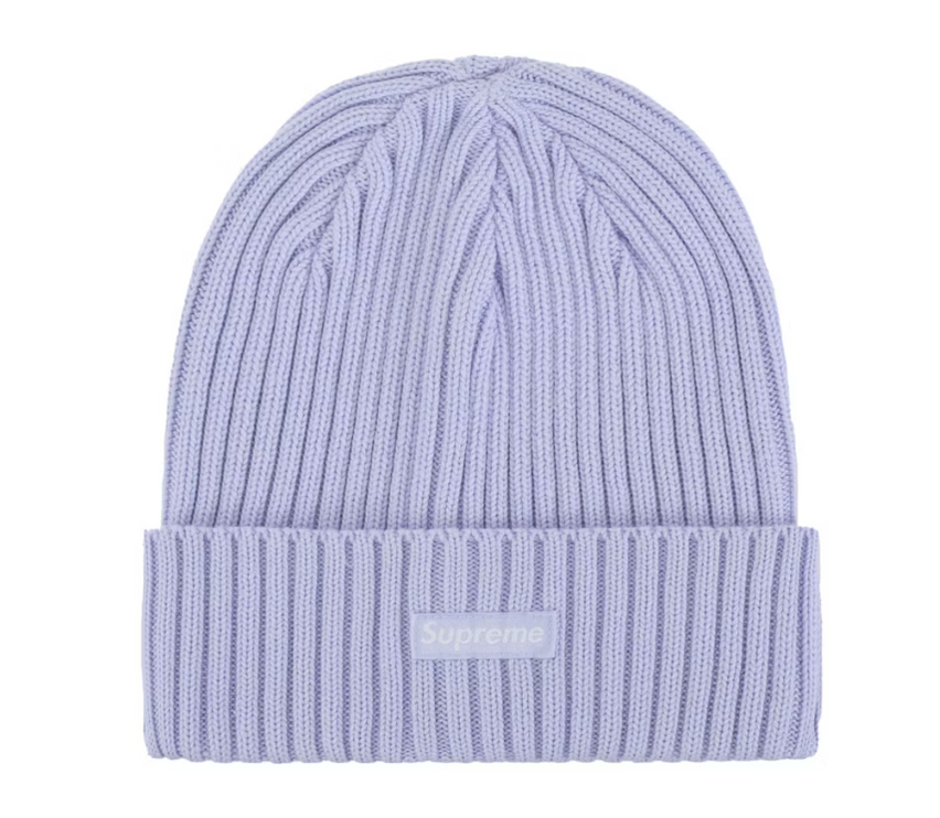 Supreme Overdyed Beanie (SS24) Lilac