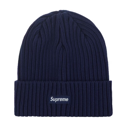 Supreme Overdyed Beanie (SS24) Navy