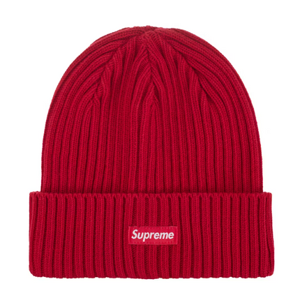 Supreme Overdyed Beanie (SS24) Red