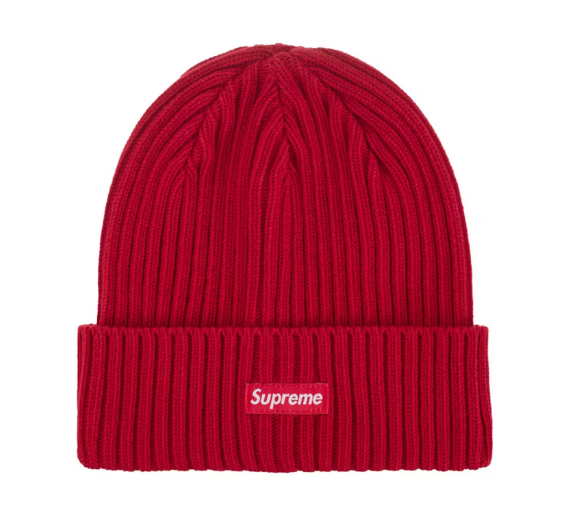 Supreme Overdyed Beanie (SS24) Red