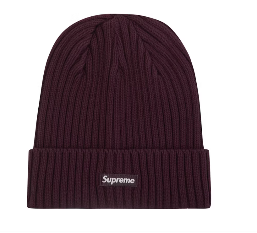 Supreme Overdyed Beanie (SS23) Eggplant