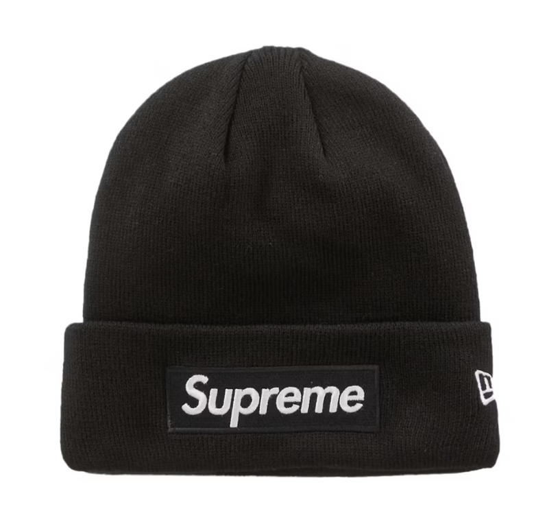 Supreme New Era Box Logo Beanie (FW24) Black