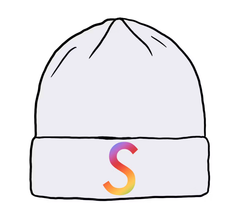 Supreme New Era Swarovski S Logo Beanie White