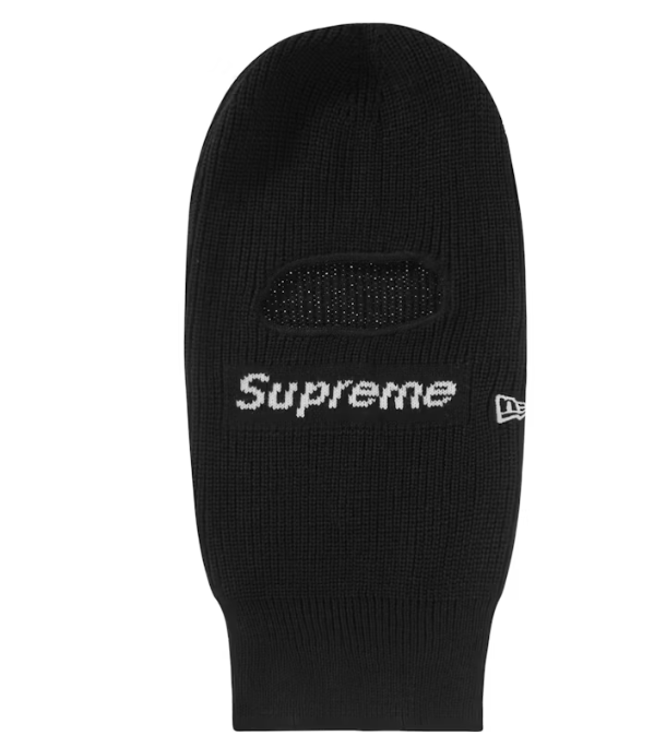 Supreme New Era Box Logo Balaclava (FW22) Black