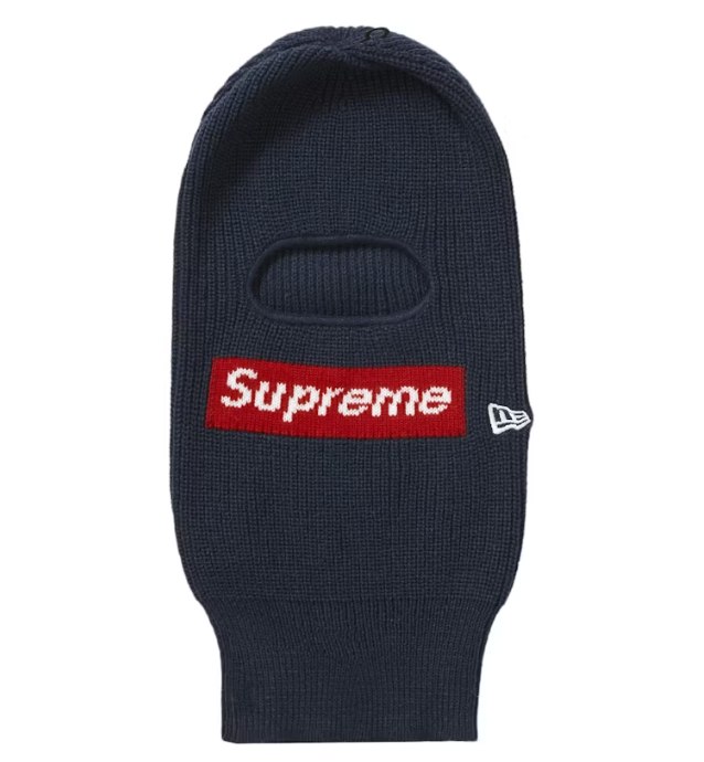 Supreme New Era Box Logo Balaclava Navy