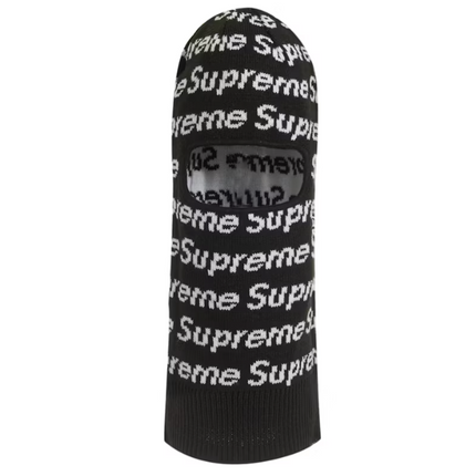 Supreme New Era Repeat Balaclava Black