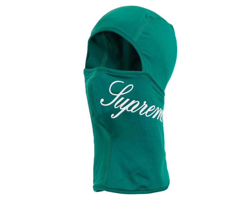 Supreme Script Lightweight Balaclava Pine