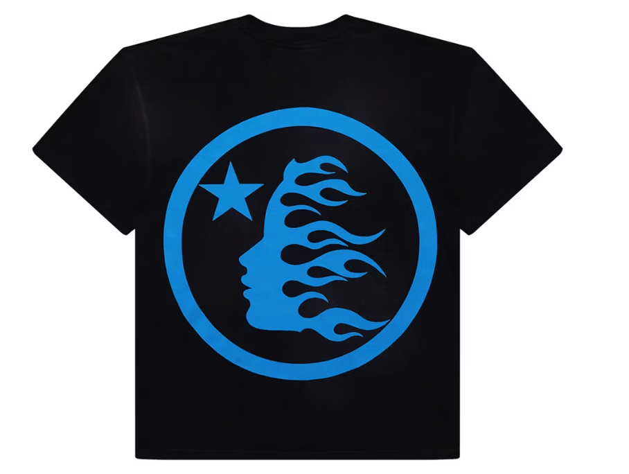 Hellstar Classic T-shirt (Gel Print) Black/Blue