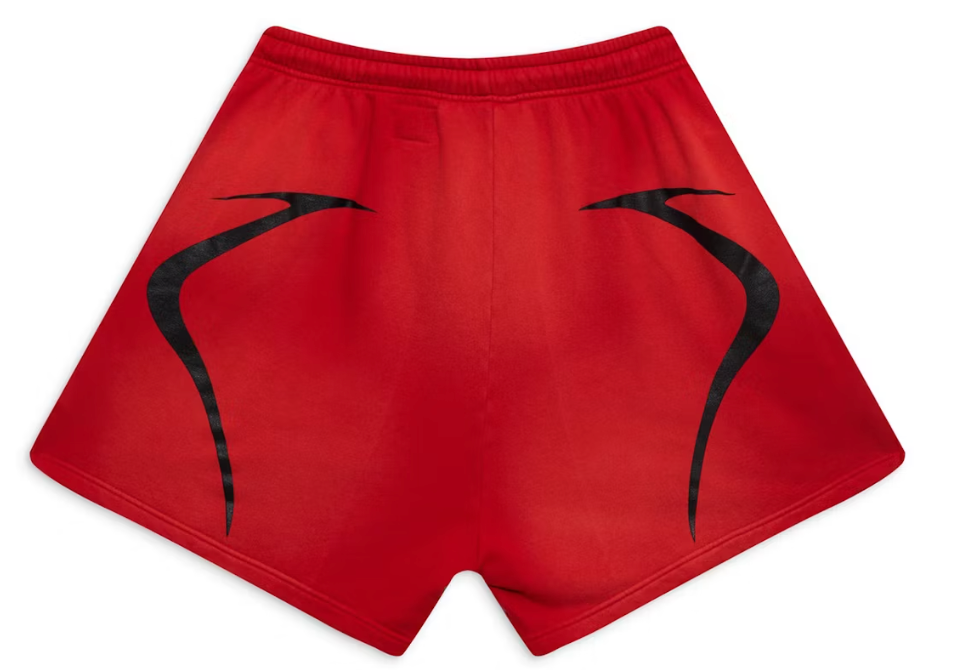 Hellstar Warm Up Shorts Red