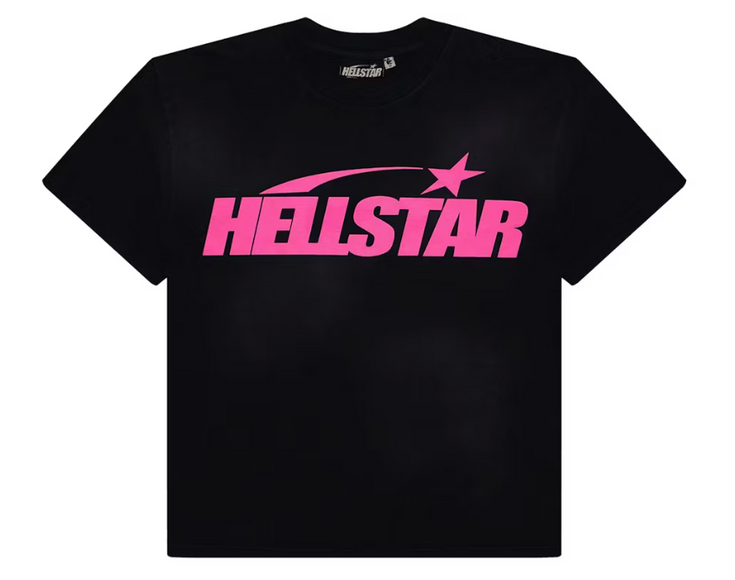 Hellstar Classic T-shirt (Regular Print) Black/Pink