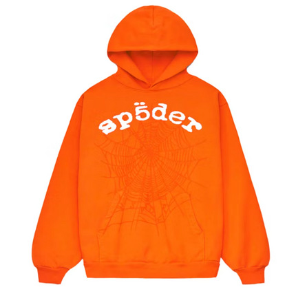 Sp5der Legacy Hoodie Orange