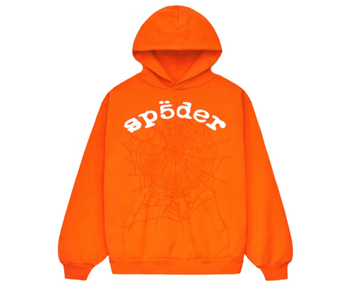 Sp5der Legacy Hoodie Orange