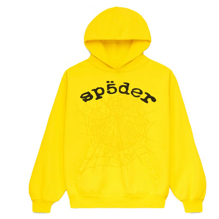 Sp5der Legacy Hoodie Yellow