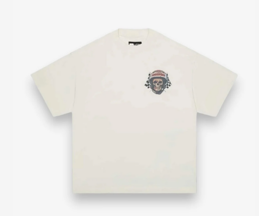 Godspeed Speed Racer Tee White