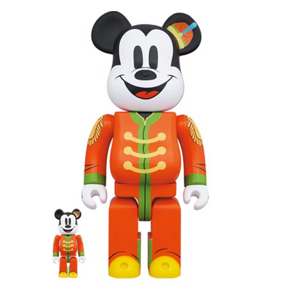 Bearbrick x Disney Mickey Mouse (The Band Concert) 100% & 400% Set