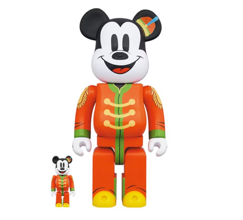 Bearbrick x Disney Mickey Mouse (The Band Concert) 100% & 400% Set