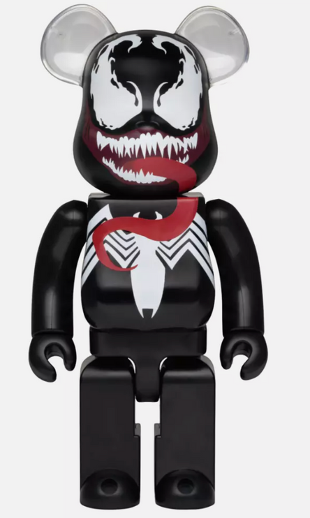 Bearbrick Venom 400% Happy Lottery Kuji Last Spider-man Medicom (JAPAN)