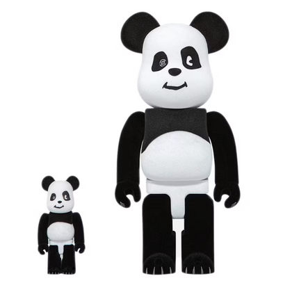 Bearbrick x CLOT Panda 100% & 400% Set