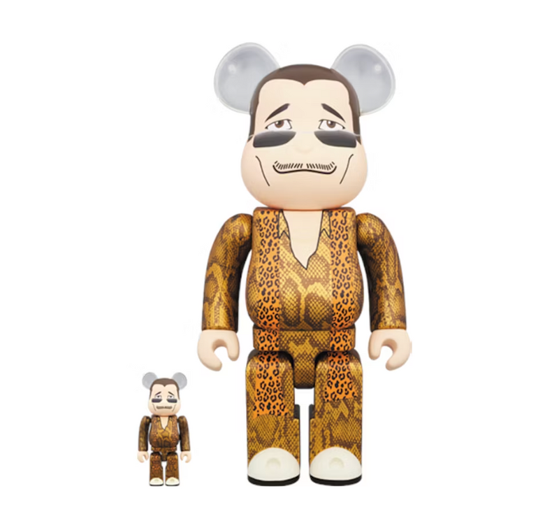 Bearbrick Pico Taro 100% & 400% Set Beige