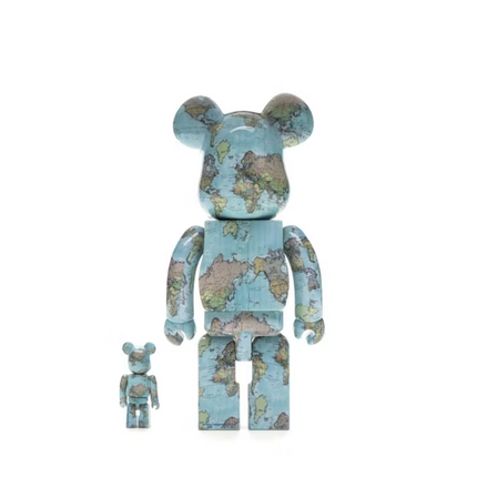 Bearbrick x Atmos x Ubiq 100% & 400% Set Sax