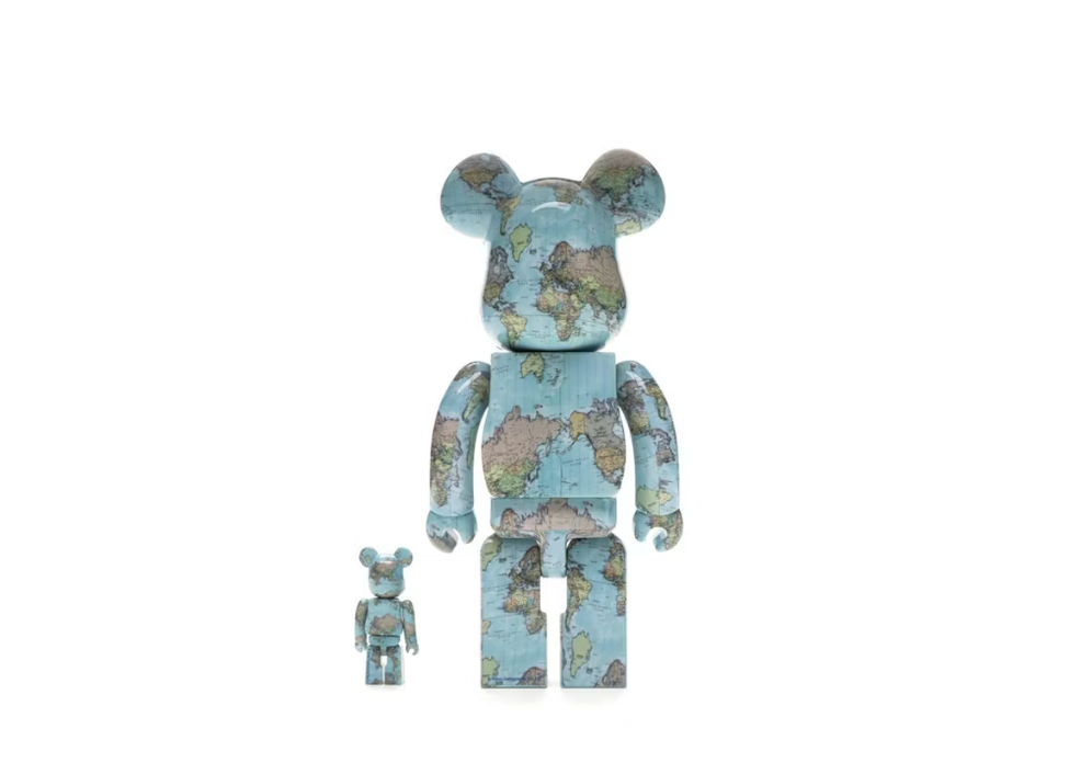 Bearbrick x Atmos x Ubiq 100% & 400% Set Sax