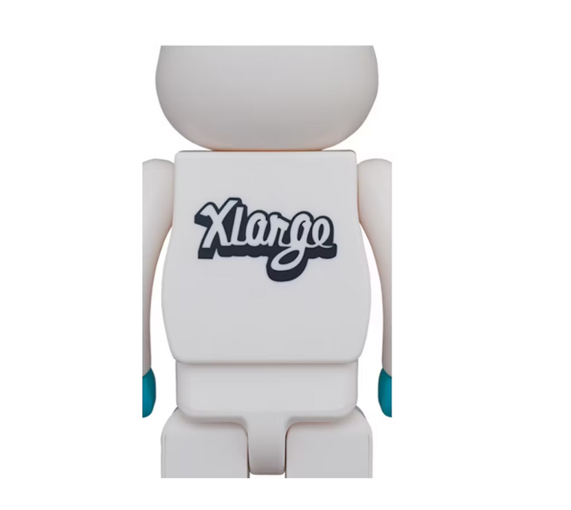 Bearbrick x XLARGE Little Friend 400% White