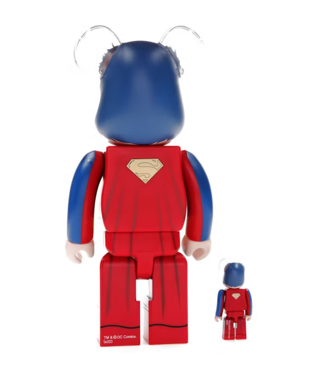 Bearbrick Superman (Batman: Hush Ver.) 100% & 400% Set