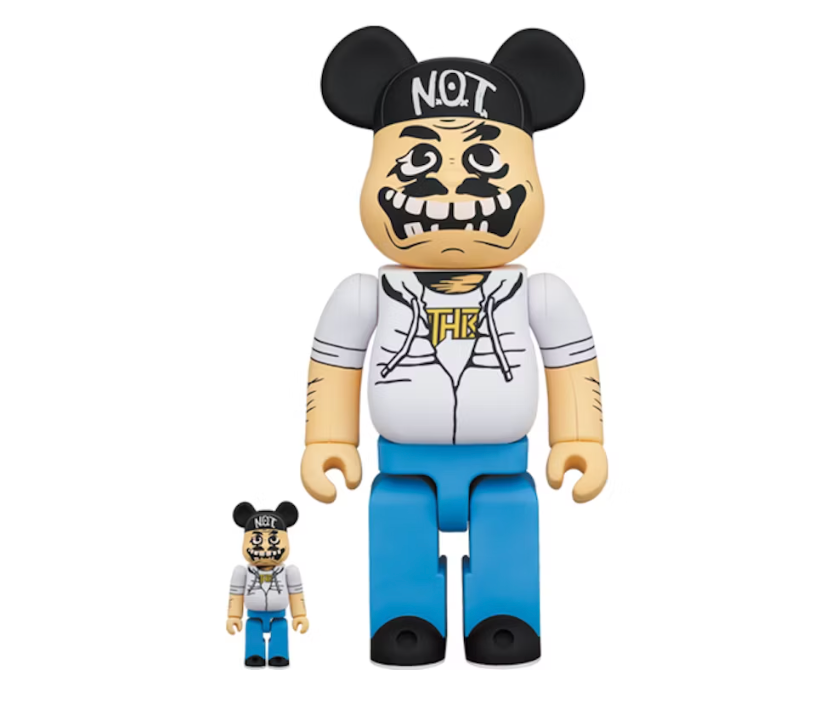 Bearbrick Anthrax Notman 100% & 400% Set