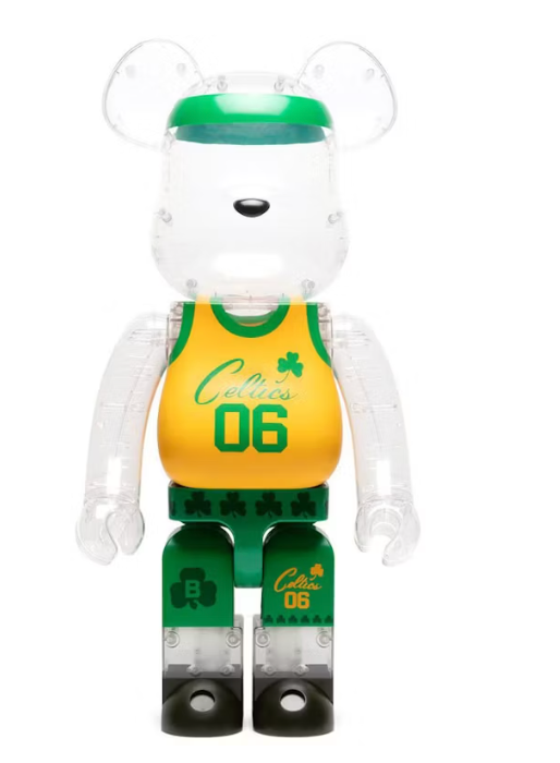 Bearbrick x Bodega x NBA Worldwide Respect Boston Celtics 1000%