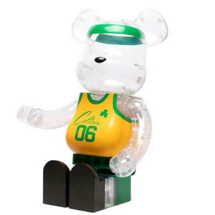 Bearbrick x Bodega x NBA Worldwide Respect Boston Celtics 1000%