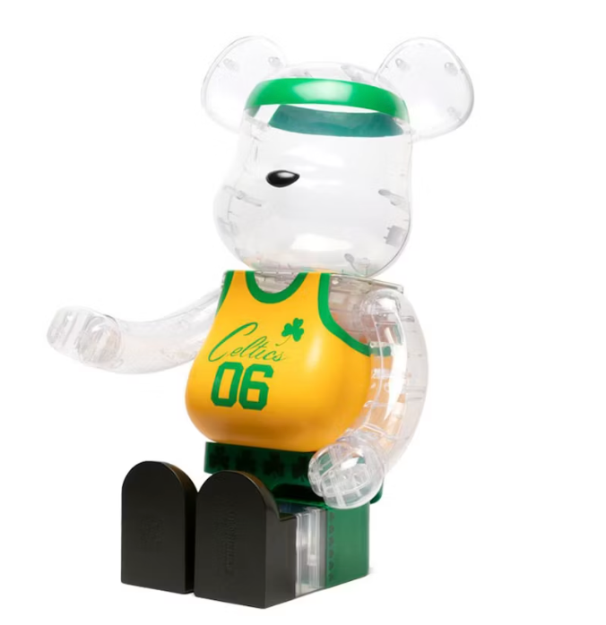 Bearbrick x Bodega x NBA Worldwide Respect Boston Celtics 1000%