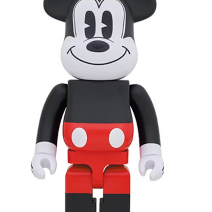 Bearbrick Mickey Mouse 2020 1000% R&W Ver.