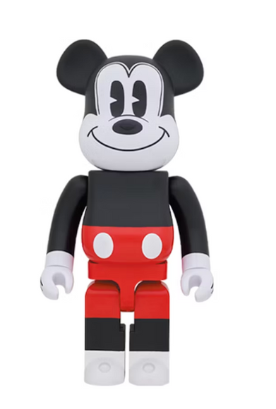 Bearbrick Mickey Mouse 2020 1000% R&W Ver.