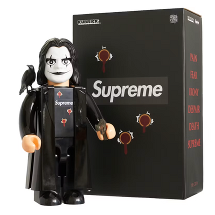 Supreme x The Crow Kubrick Figure 1000%