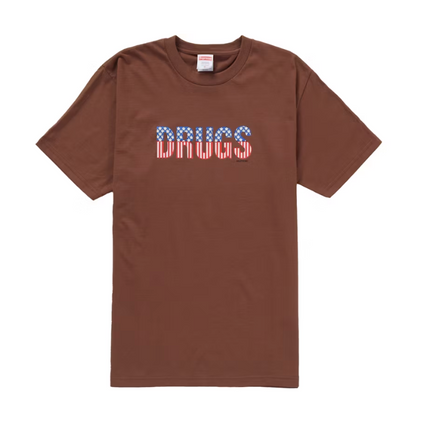 Supreme Drugs Tee Brown