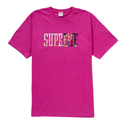 Supreme Tera Patrick Collegiate Tee Magenta