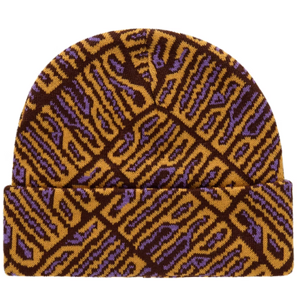 Supreme Funk Spellout Beanie Orange