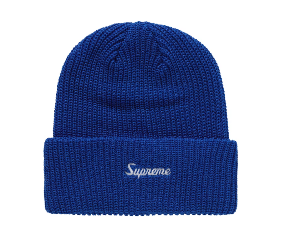 Supreme Loose Gauge Beanie (FW24) Blue