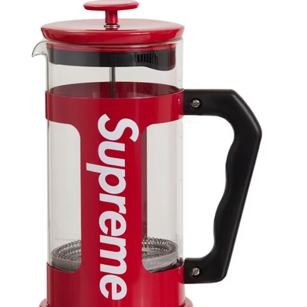 Supreme Bialetti 8-Cup French Press Red