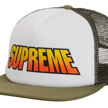 Supreme Gradient Mesh Back 5-Panel Olive