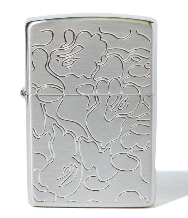 Bape ABC Silver Zippo