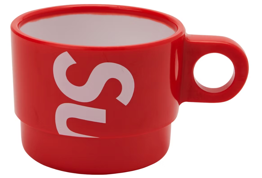 Supreme Stacking Cups (Set of 4) Red