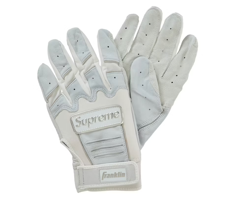 Supreme Franklin CFX Pro Batting Glove White