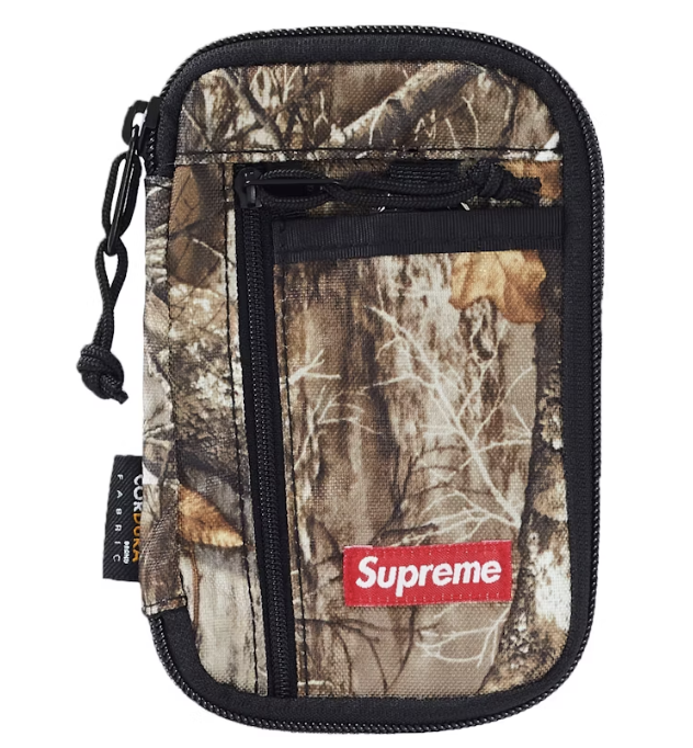 Supreme Small Zip Pouch Real Tree Camo