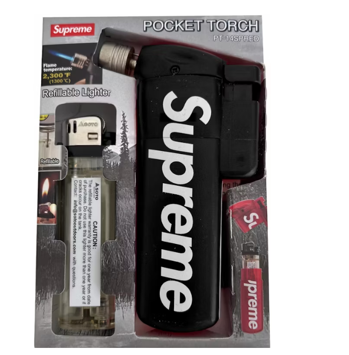 Supreme Soto Pocket Torch Black