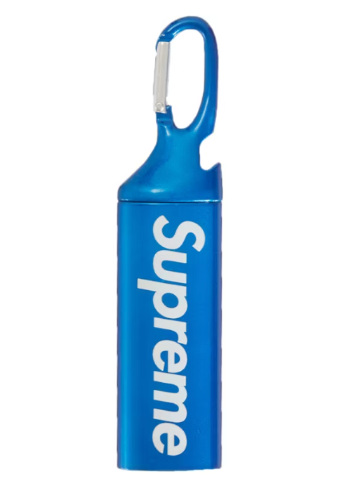 Supreme Lighter Case Carabiner Blue