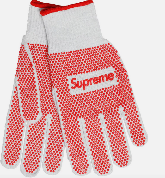 Supreme SS18 Grip Work Gloves