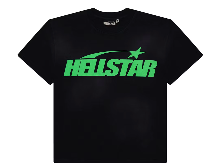 Hellstar Classic T-shirt (Regular Print) Black/Green