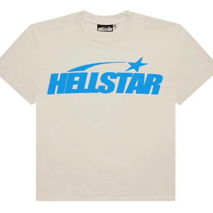 Hellstar Classic T-shirt (Regular Print) White/Blue