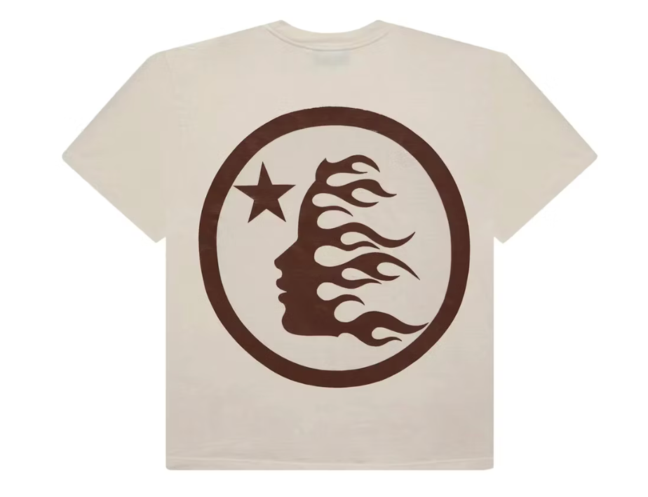 Hellstar Classic T-shirt (Regular Print) White/Brown